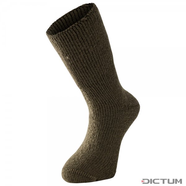 Woolpower Socken Classic, grün, 600 g/m², Größe 36-39
