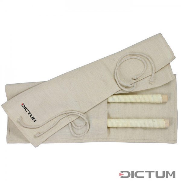 DICTUM Jute Tool Roll for Japanese Saws, Size 1