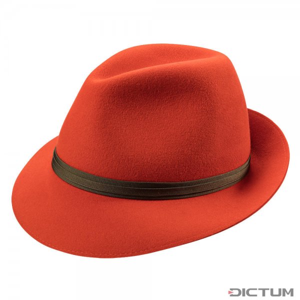 Zapf kapelusz damski „Julia”, ceglasty, rozmiar 57