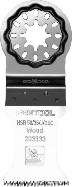 Festool Пильное полотно по древесине HSB 50/35/J/OSC/5