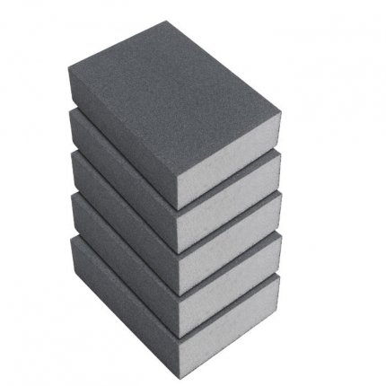 KA.EF. Abrasive Sponges, Grit 60, 5-Piece Set