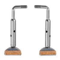 Stradpet Titanium Stradpet Titanium Chinrest Screw with Barrel, 1 Pair