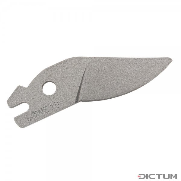 Löwe 10铁砧剪的替换刀片，带弯曲的刀片。
