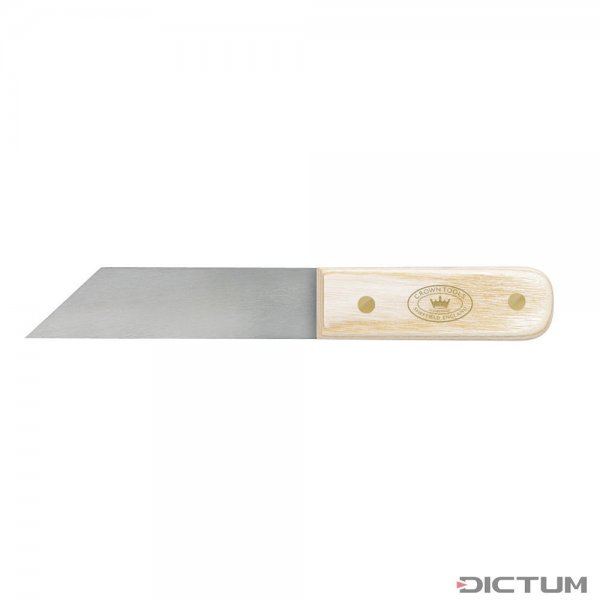 Отрезной резец Crown, форма ножа, ясеневая ручка
