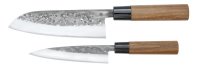 Tadafusa Hocho Nashiji, juego, 2 piezas, Santoku y Gyuto