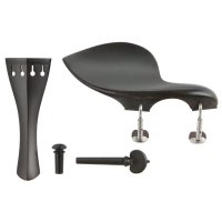 c:dix Classic Set, Ebony, c:dix Classic Set, Ebony, Black Trim, 7-Piece Set, Violin 4/4, Thin