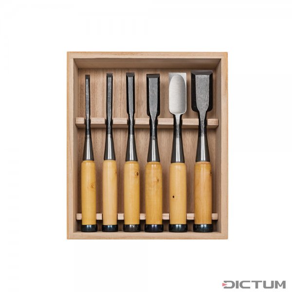 Set di scalpelli D-Kumi Nomi, 6 pezzi