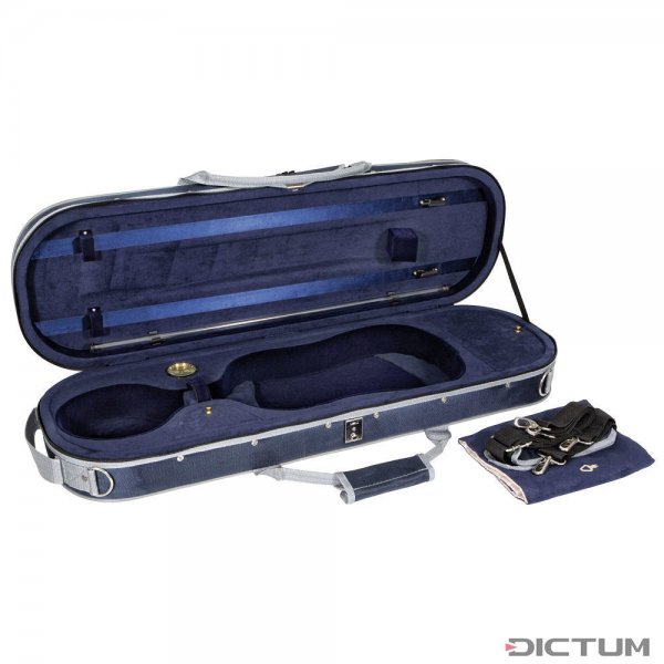 Rome Oblong Case, Violin 4/4, Blue