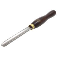 Crown European-Style Spindle Gouge, Rosewood Handle, Blade Width 18 mm