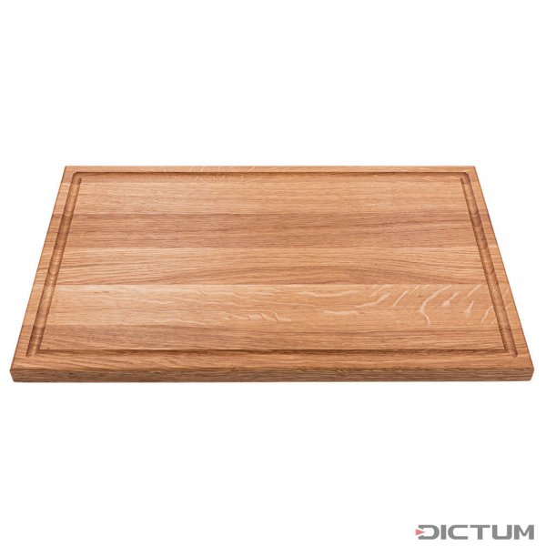 Chopping Board, Oak, Large, with Sap Groove