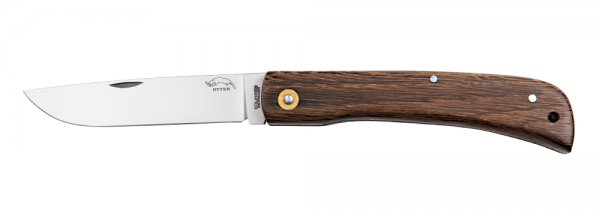 Hippekniep Folding Knife, Large, Smoked Oak