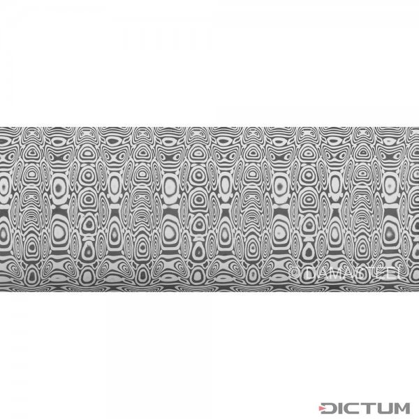 Žebřík z damaškové oceli Damasteel DS93X, 26 x 3,2 x 180 mm