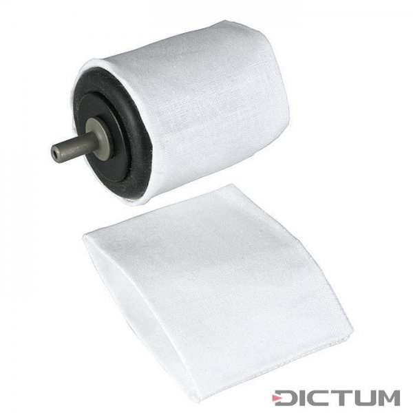 Polishing Cloth Sleeves for No. 140, 2-Piece Set, Cylindric Ø 42 x 44 mm