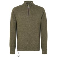 Sweter damski zapinany na Sweter damski zapinany na zamek Dubarry Feeney, dusky green, rozmiar XXL