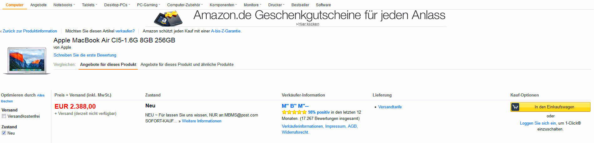 Amazon Marketplace Betrugsfälle Amazon Marketplace Betrugsfälle