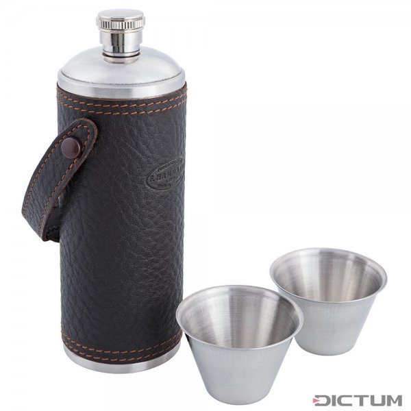 Hunting Bottle with Two Cups, 200 ml