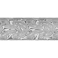 Damasteel DS93X Thor Damasteel DS93X Thor Damascus Steel, 32 x 2.5 x 210 mm