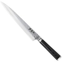 Couteau à viande et à poisson Tanganryu Hocho, Sujihiki, micarta de lin