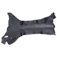 Piel de avestruz, negro Piel de avestruz, negro