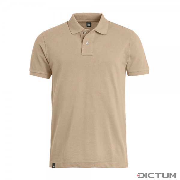 FHB Herren Polo-Shirt Daniel, beige, Größe XL