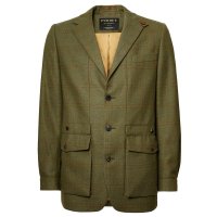 Purdey Men's Purdey Men's Technical Tweed Norfolk Jacket, Bembridge, Size M