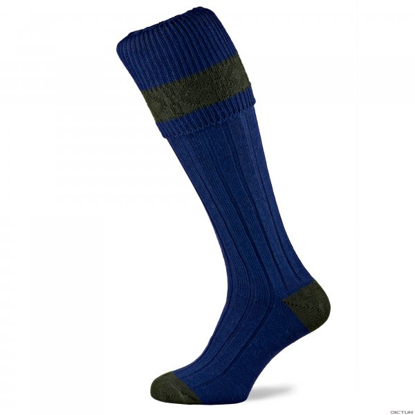 Lovecké ponožky BYRON, safírové, velikost S (36 - 39)