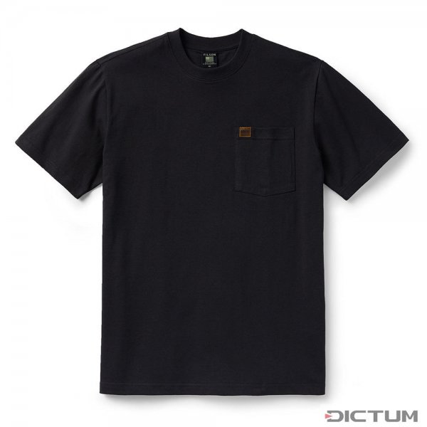 Filson Pioneer Solid One Pocket T-shirt, black, Größe L