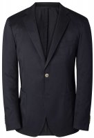 Men's Sports Jacket, Men's Sports Jacket, Cotton-Drill, Dark Blue, Size 52