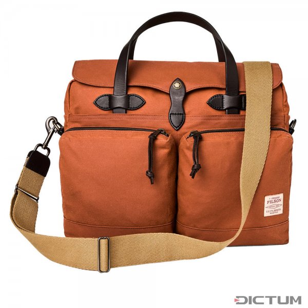 Filson 24-Hour Tin Briefcase, Rust