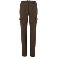 Habsburg »Spiegelsee« Habsburg »Spiegelsee« Ladies’ Trousers, Mud/Tobacco, Without Corduroy, Size 42