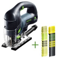 Zestaw Festool SET: Zestaw Festool SET: Wyrzynarka CARVEX PSB 420 EBQ-Plus + 10 brzeszczotów