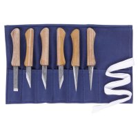 Набор ножей для изготовления скрипок Kogatana, 6 предметов
