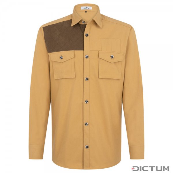 Men’s Safari Shirt, Cotton Twill, Savannah, Size 45