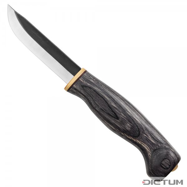 Cuchillo de caza y exteriores Wood Jewel »Musta Puukko«