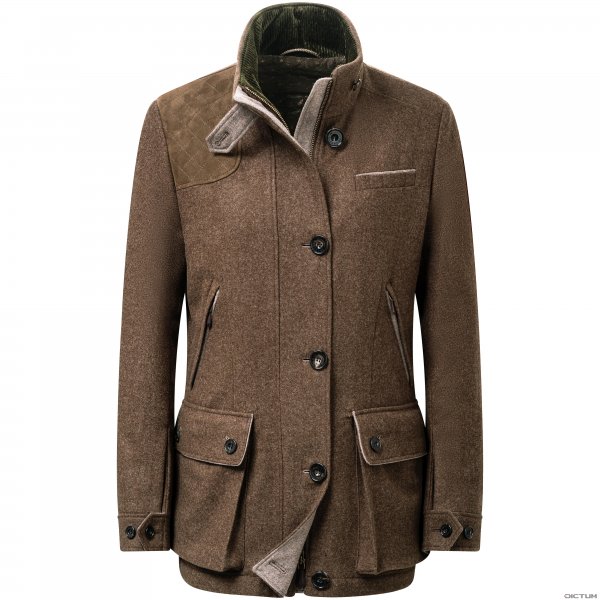 Habsburg »Anita« Ladies’ Loden Jacket, Mud/Slate, Size 38