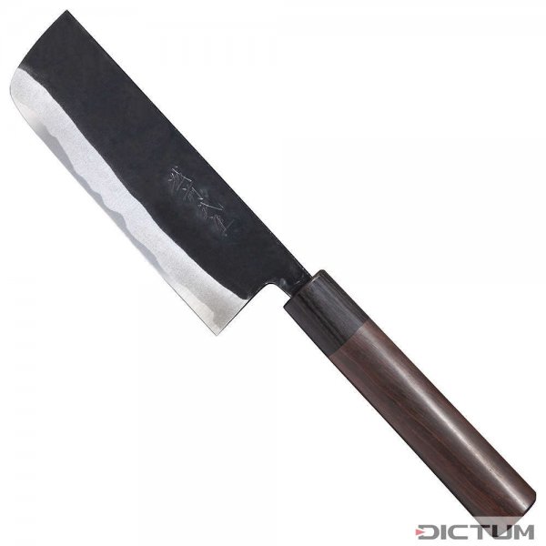 Couteau à légumes, Shiro Kamo Hocho, Usuba, poignée en bois de santal