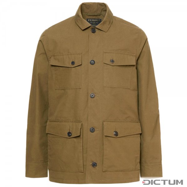Purdey »Percival« Men's Safari Jacket, Desert Khaki, Size XL
