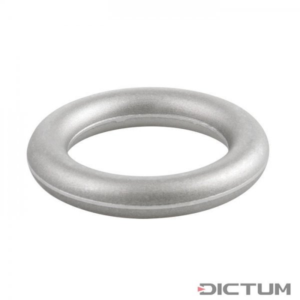 Anello di alluminio con chiavetta concava di alluminio
