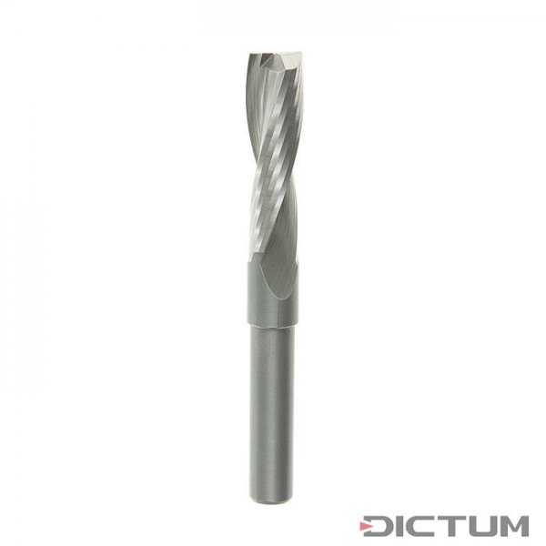 TC硬质合金螺旋槽刀，刀柄直径8毫米，直径6毫米，NL 22毫米。