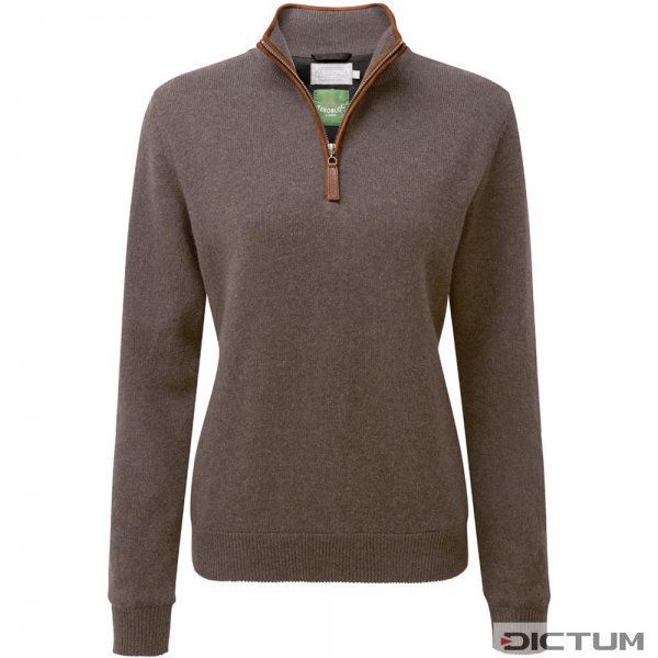 Schöffel Damen Lambswool-Pullover Windstopper, mole, Gr. 34