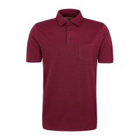 Purdey koszulka polo Purdey koszulka polo męska Berkshire z kieszonką na piersi, winna, rozmiar XL
