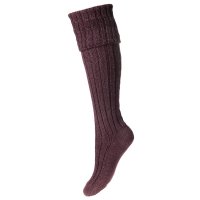 House of Cheviot »Lady House of Cheviot »Lady Harris« Ladies Shooting Socks, Sloeberry, Size S (36-38)