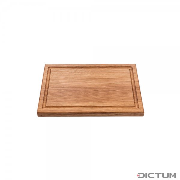 Chopping Board, Oak, Small, with Sap Groove