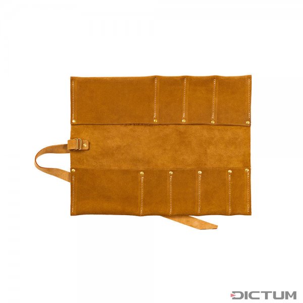 Leather Tool Roll, 6 Pockets