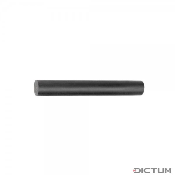 Büffelhorn-Rolle, Ø 10 x 100 mm, schwarz