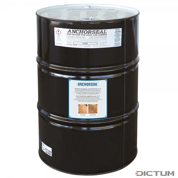 Sellador madera verde Anchorseal, aplicación hasta -12 °C, 1 barril (200 l)