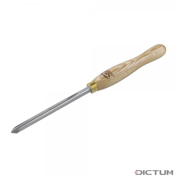 Crown »English-style« Spindle Gouge, Ash Handle, Blade Width 12 mm