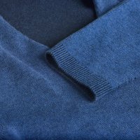 Seldom Herrenpullover Seldom Herrenpullover V-Ausschnitt, Mittel- und Dunkelblau, Größe S
