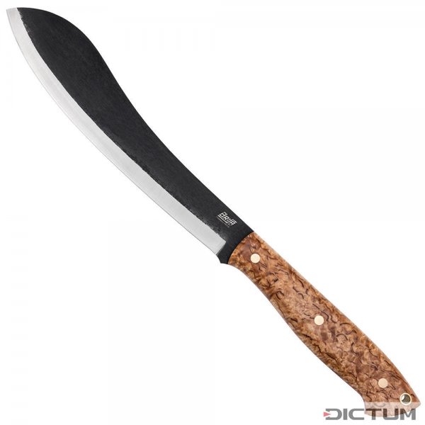 Outdoorový nůž Brisa Bigmuk, stabilizovaná bříza burl