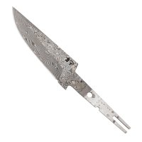 Hoja de cuchillo de caza escandinavo Raffir »Tommy Astrup«, damasco, 110 capas